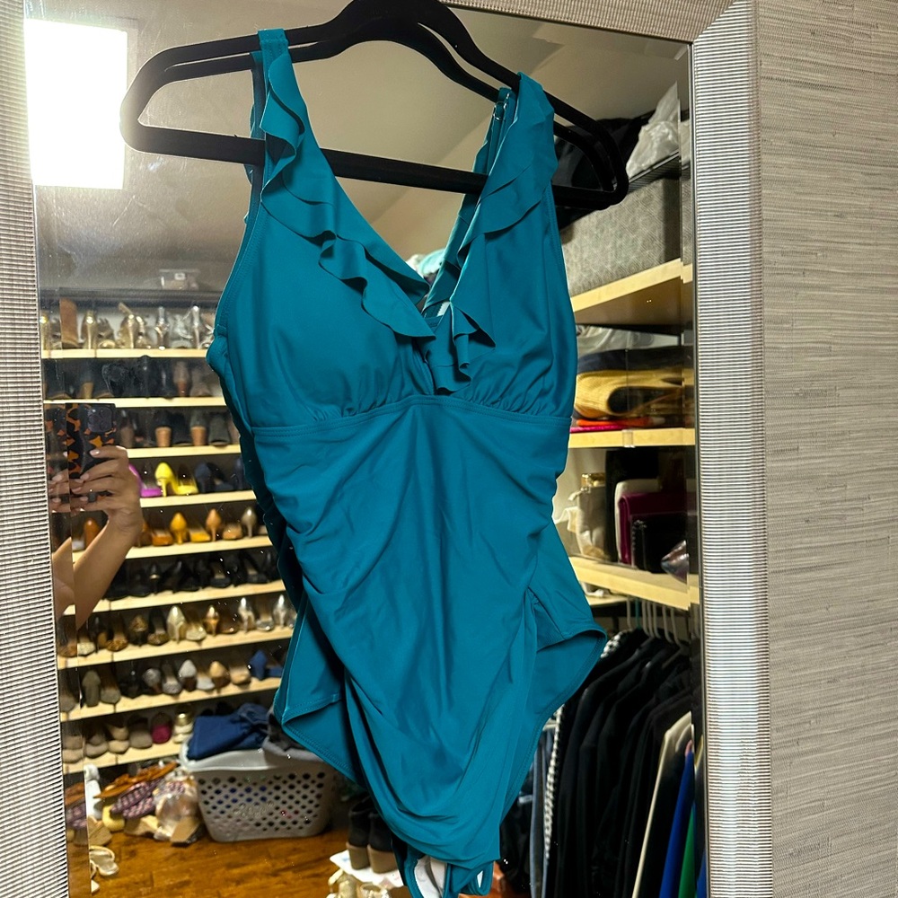 Teal Swimsuit